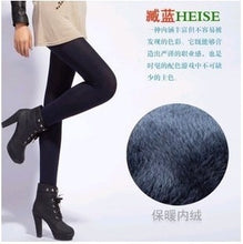 Load image into Gallery viewer, Rooftrellen Hot New Fashion Women&#39;s Autumn And Winter High Elasticity And Good Quality Thick Velvet Pants Warm Leggings