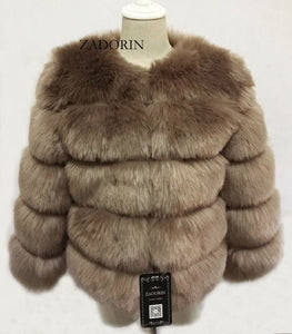 S-3XL Mink Coats Women 2019 Winter Top Fashion Pink FAUX Fur Coat Elegant Thick Warm Outerwear Fake Fur Jacket Chaquetas Mujer