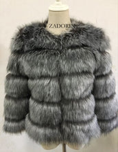 Load image into Gallery viewer, S-3XL Mink Coats Women 2019 Winter Top Fashion Pink FAUX Fur Coat Elegant Thick Warm Outerwear Fake Fur Jacket Chaquetas Mujer