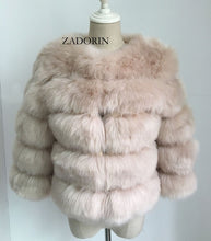 Load image into Gallery viewer, S-3XL Mink Coats Women 2019 Winter Top Fashion Pink FAUX Fur Coat Elegant Thick Warm Outerwear Fake Fur Jacket Chaquetas Mujer