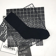 Load image into Gallery viewer, CHAOZHU Black White Cotton Socks AB Side Don&#39;t Follow Me I&#39;m Lost too Creative Unisex Women Men Casual Socks Daily