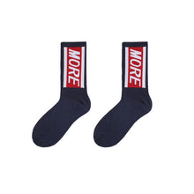 Load image into Gallery viewer, CHAOZHU Black White Cotton Socks AB Side Don&#39;t Follow Me I&#39;m Lost too Creative Unisex Women Men Casual Socks Daily