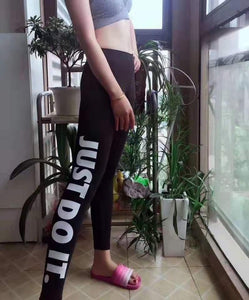 Autumn High Waist Women leggings Cotton Casual Striped  Stretch Elastic Wiast Leggings Women Legging Female Pants leggins