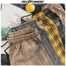 Load image into Gallery viewer, Privathinker Harajuku Plaid Pants For Women Trousers 2019 Streetwear Woman Harem Pants Autumn Ladies Causal Pants Plus Size