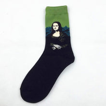 Load image into Gallery viewer, Hot Sale Classic Autumn Winter Retro Women Personality Art Van Gogh Mural World Famous Painting Female Socks Oil Happy Socks