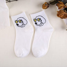 Load image into Gallery viewer, Epous Fashion Cartoon Character Cute Short Socks Women Harajuku Cute Patterend Ankle Socks Hipster Skatebord Ankle Funny Socks