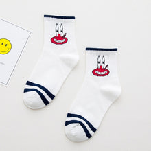 Load image into Gallery viewer, Epous Fashion Cartoon Character Cute Short Socks Women Harajuku Cute Patterend Ankle Socks Hipster Skatebord Ankle Funny Socks