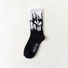 Load image into Gallery viewer, CHAOZHU Black White Cotton Socks AB Side Don&#39;t Follow Me I&#39;m Lost too Creative Unisex Women Men Casual Socks Daily