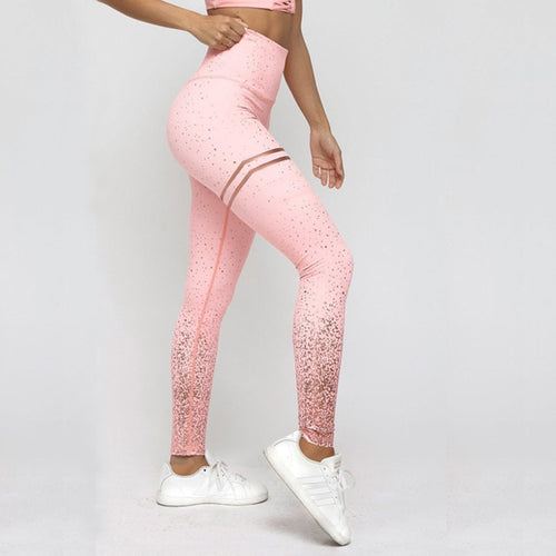 LAISIYI Printed Leggings Women Fitness Leggings For Women Pink Jeggings Sportswear Femme High Waist Exercise Leggings Women