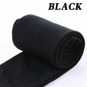 Women Winter Warm Thermal Thick Warm Fleece lined Stretch Slim Plain Leggings