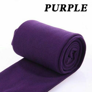 Women Winter Warm Thermal Thick Warm Fleece lined Stretch Slim Plain Leggings