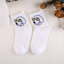 Load image into Gallery viewer, High Quality Cute Elegant Lovely Kawaii Cartoon Sweet Harajuku Cotton Women Socks Animals Character Casual Short Socks Hot