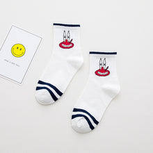 Load image into Gallery viewer, High Quality Cute Elegant Lovely Kawaii Cartoon Sweet Harajuku Cotton Women Socks Animals Character Casual Short Socks Hot