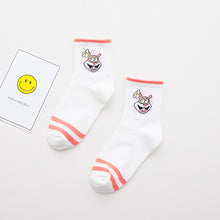 Load image into Gallery viewer, High Quality Cute Elegant Lovely Kawaii Cartoon Sweet Harajuku Cotton Women Socks Animals Character Casual Short Socks Hot