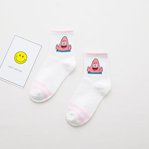 High Quality Cute Elegant Lovely Kawaii Cartoon Sweet Harajuku Cotton Women Socks Animals Character Casual Short Socks Hot