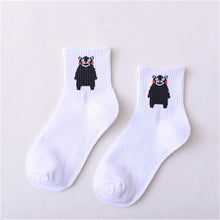 Load image into Gallery viewer, Summer Ladies Short Socks  Korea Japanese Cotton Flame Harajuku Socks Girl Cartoon Cactus Gun  Funny Female Socks